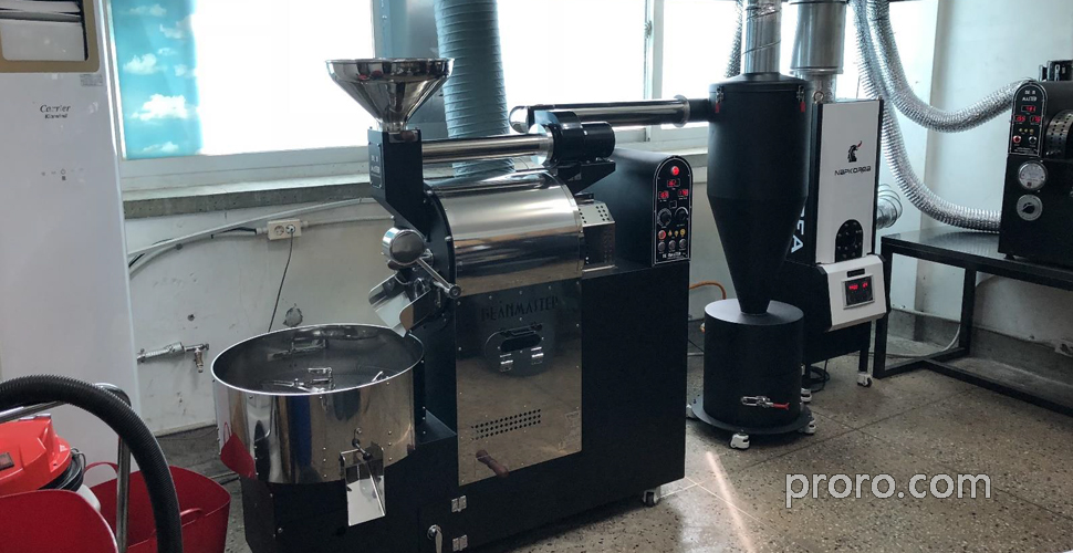 BEANMASTER 咖啡烘焙机 除烟消味 后燃机 安装案例 - CNW Coffee咖啡工作室