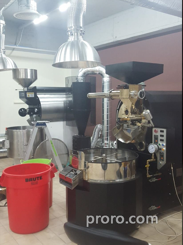 BUHLER 布勒咖啡烘焙机 除烟消味 后燃机 安装案例 - coffee shinhwa咖啡烘焙工厂