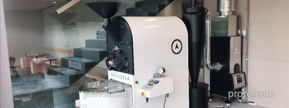 EASYSTER 咖啡烘焙机 消烟消味 后燃机 安装案例 - CAFE JINJUNGSUNG咖啡工厂店