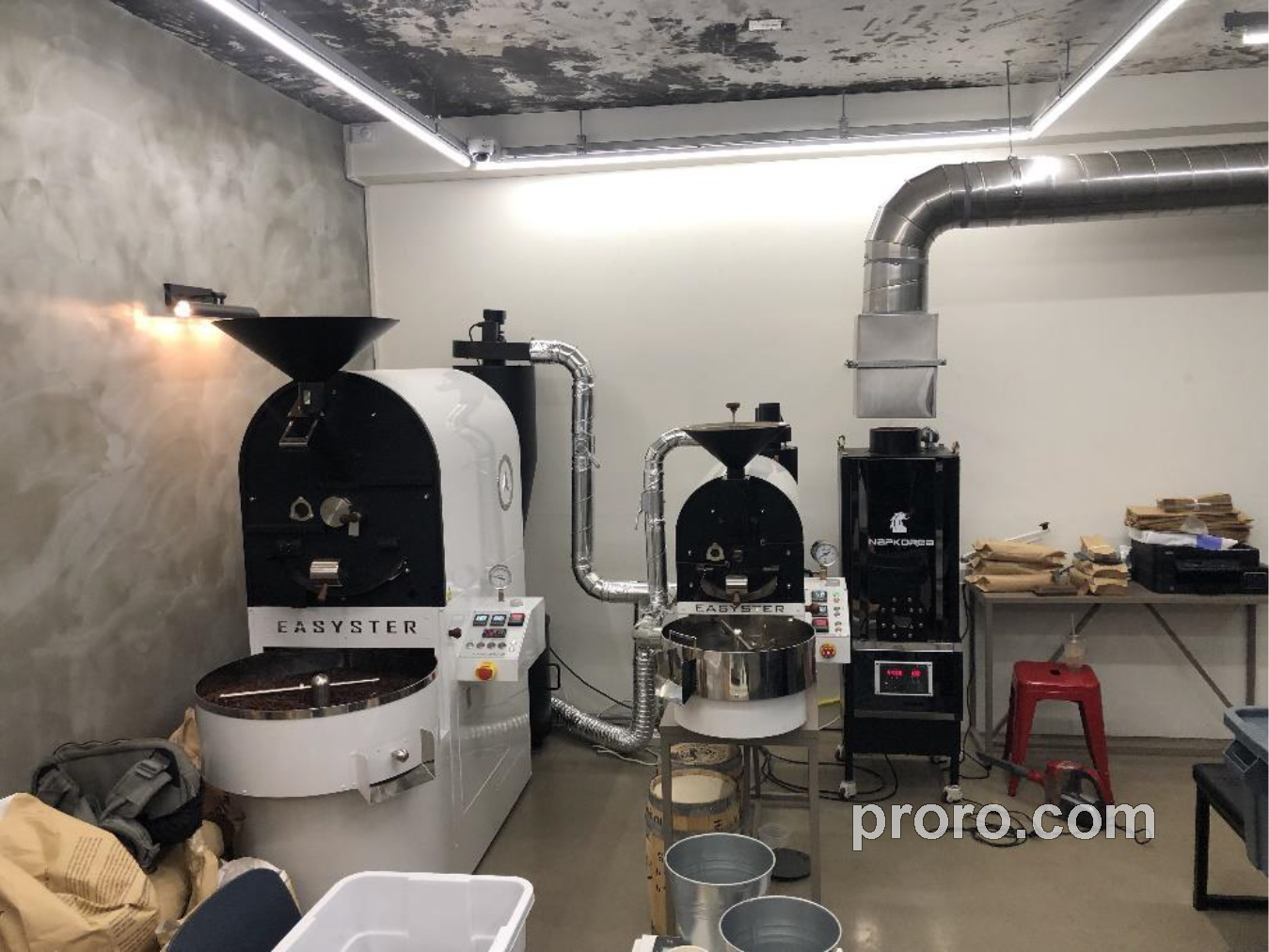 EASYSTER 咖啡烘焙机 除烟除味 后燃机 安装案例 - CAFE NAMSAN咖啡工作室