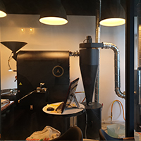 EASYSTER 咖啡烘焙机 咖啡烘焙烟处理 后燃机 安装案例 - Soho Coffee Factory咖啡工作室