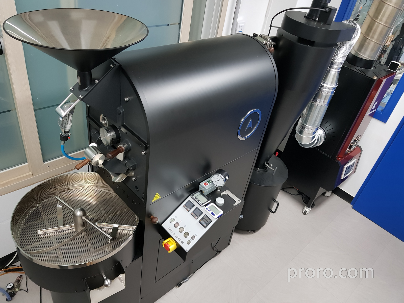 EASYSTER 咖啡烘焙机 咖啡烘焙烟味处理 后燃机 安装案例 - SSH Bean咖啡工作室。