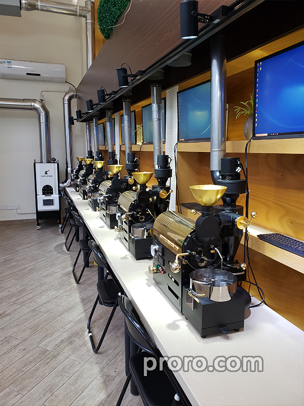 FUJIROYAL 富士皇家咖啡烘焙机 后燃机 安装案例 - 大型咖啡培训中心