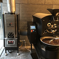 GIESEN 吉森咖啡烘焙机 消烟除味 后燃机 安装案例 - 121COFFEE咖啡店