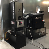 GIESEN 吉森咖啡烘焙机 除烟除味 后燃机 安装案例 - CAFE DE ANTETI咖啡工作室