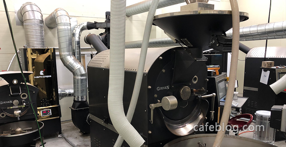 GIESEN 吉森咖啡烘焙机 除烟消味 后燃机 安装案例 - Felicita Roastery咖啡烘焙工厂