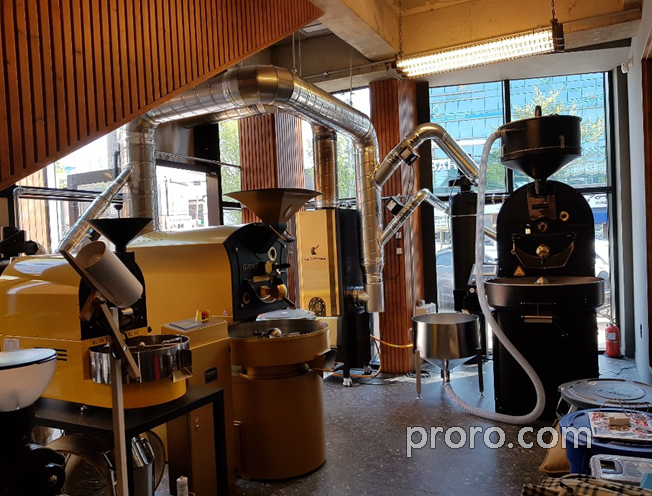 PROBAT GIESEN 吉森 STRONGHOLD 智烘咖啡烘机 后燃机 安装案例 - Good Taste咖啡店