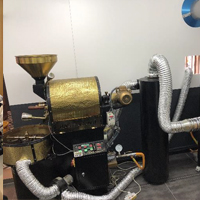 HASGARANTI 咖啡烘焙机 咖啡烘焙烟处理 后燃机 安装案例 - Long Black咖啡工作室