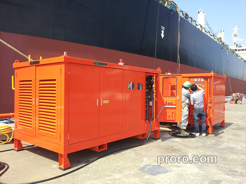 Hyundai Mipo造船(株)直接式燃气加热器 400,000Kcal/h 工程案例
