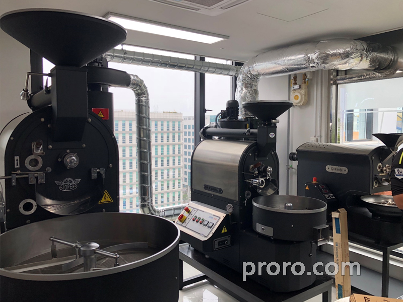 JOPER咖啡烘焙机 咖啡烘焙烟味处理 后燃机 安装案例 - Maester Coffee咖啡工作室
