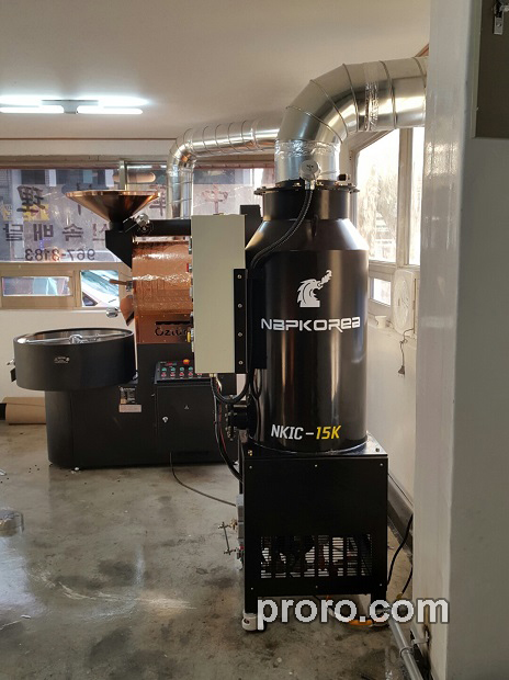 OZTURKBAY咖啡烘焙机 消烟除味 后燃机 安装案例 - BENOVIXEN咖啡工作室 。