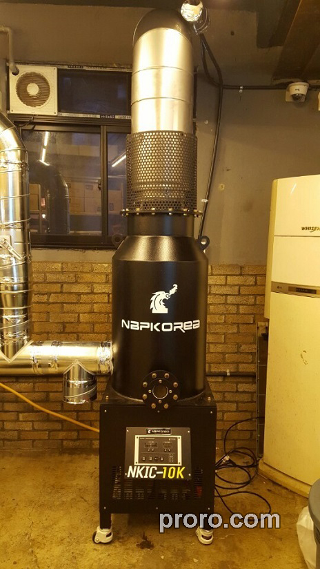 OZTURKBAY 咖啡烘焙机 除烟消味 后燃机 安装案例 - COFFEE DE MAN咖啡店。