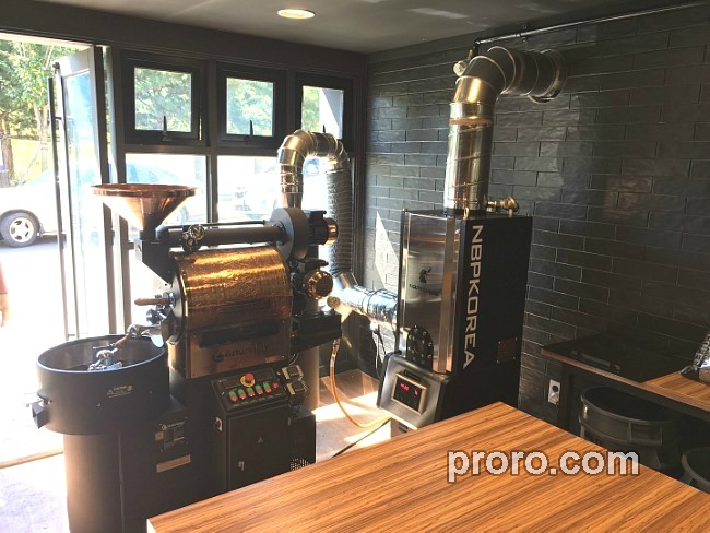 OZTURKBAY 咖啡烘焙机 除烟除味 后燃机 安装案例 - Real Bin咖啡馆。