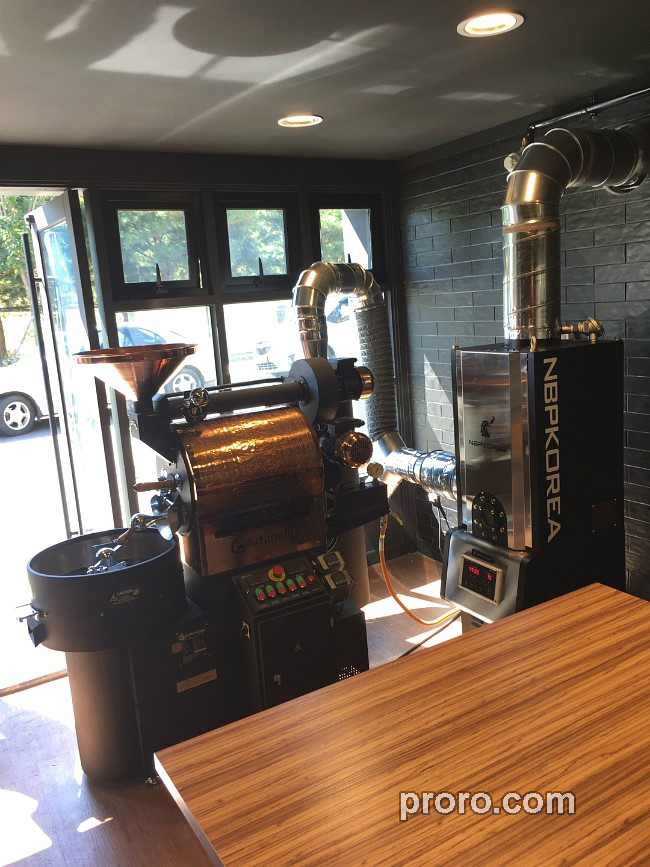 OZTURKBAY 咖啡烘焙机 除烟除味 后燃机 安装案例 - Real Bin咖啡馆。