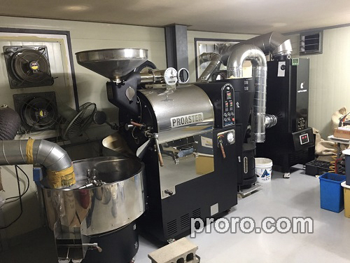 PROASTER 泰焕咖啡烘焙机 消烟消味 后燃机 安装案例 - Black Beans咖啡工厂。