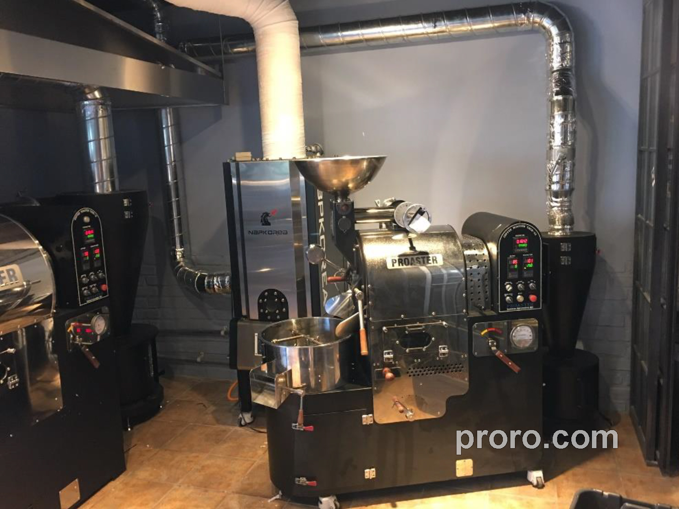 PROASTER 泰焕咖啡烘焙机 消烟除味 后燃机 安装案例 - CAFE MUDI咖啡工作室。