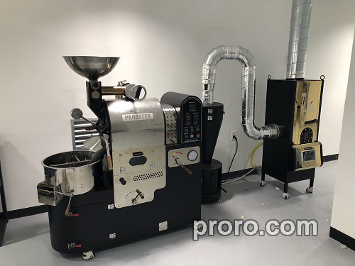 PROASTER 泰焕咖啡烘焙机 除烟除味 后燃机 安装案例 - 太阳咖啡工作室。