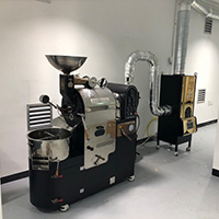 PROASTER 泰焕咖啡烘焙机 除烟除味 后燃机 安装案例 - 太阳咖啡工作室