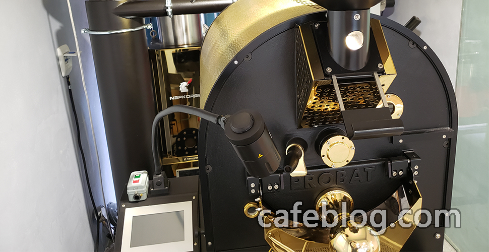 PROBAT 咖啡烘焙机 消烟除味 后燃机 安装案例 - 艾啡莉莉咖啡店