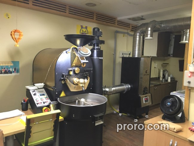PROBAT 咖啡烘焙机  除烟除味 后燃机 安装案例 - All Next咖啡工作室