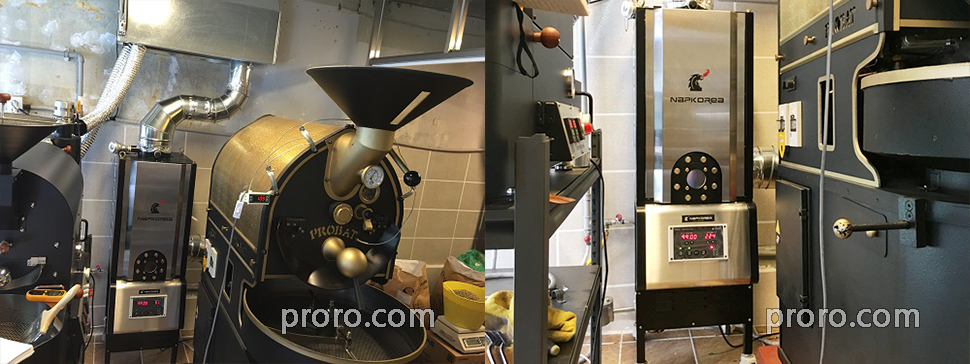 PROBAT 咖啡烘焙机 除烟消味 后燃机 安装案例 - COFFEE DULCE咖啡工作室