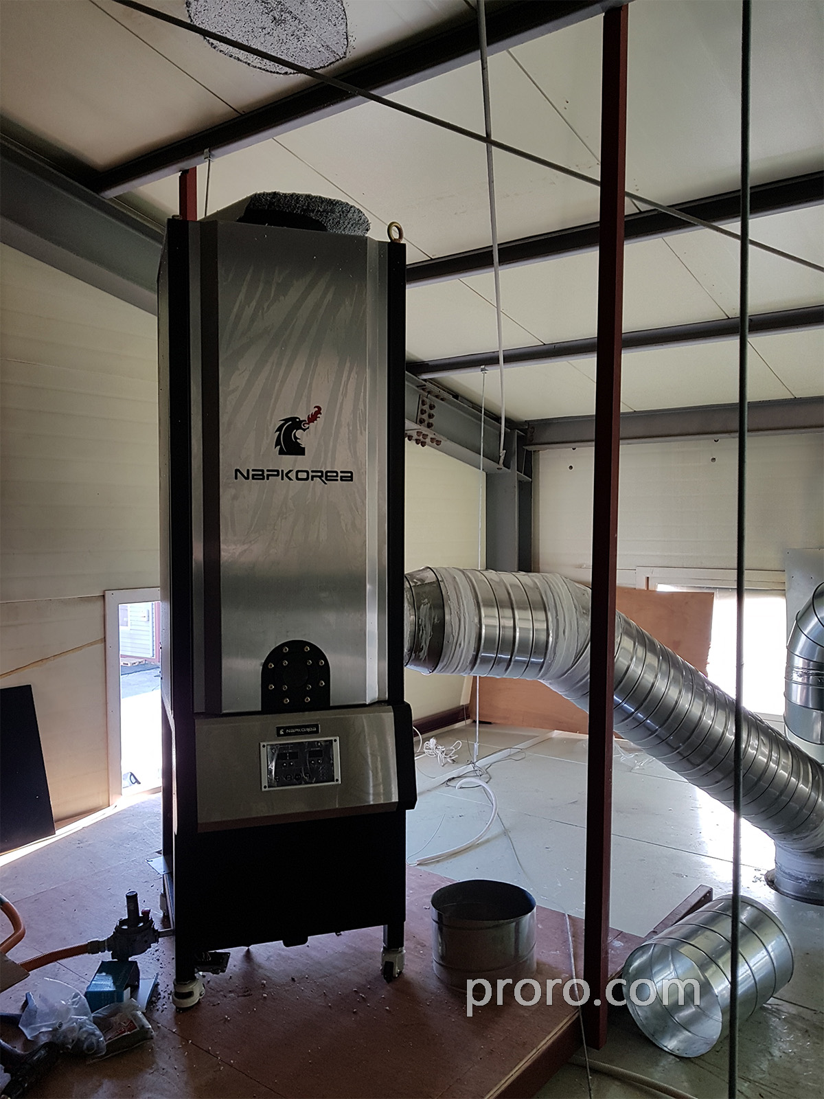  PROBAT 60公斤咖啡烘焙机 除烟消味 后燃机 安装案例 - Coffee Libre咖啡工厂