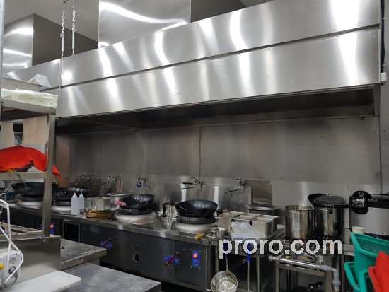  梅兰芳(餐馆) 安装 NKIC-15K(15公斤) 餐饮油烟净化器 安装案例。