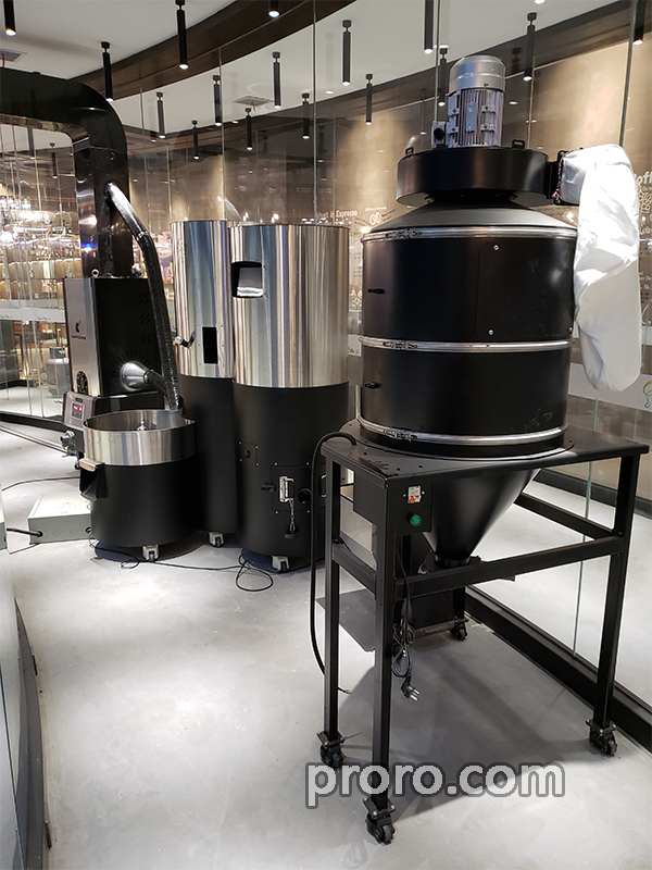 STRONGHOLD 智烘 咖啡烘焙机安装 咖啡烘焙烟处理 10公斤后燃机 安装案例 - Future Coffee 未来咖啡