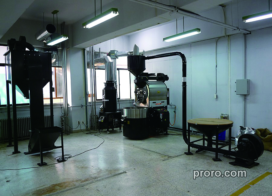 TOPER 咖啡烘焙机 除烟除味 后燃机 安装案例 - MR COFFEE咖啡烘焙工厂。