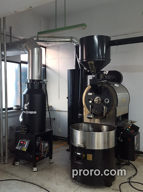 TOPER 咖啡烘焙机 除烟除味 后燃机 安装案例 - MR COFFEE咖啡烘焙工厂。